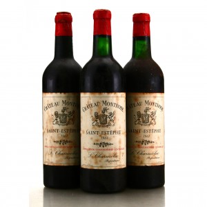 Ch. Montrose 1961 St-Estephe 2eme-Cru / 3 Bottles