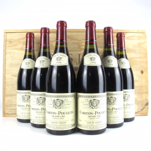 Louis Jadot 1998 Corton-Pougets Grand-Cru 6x75cl / Original Wooden Case