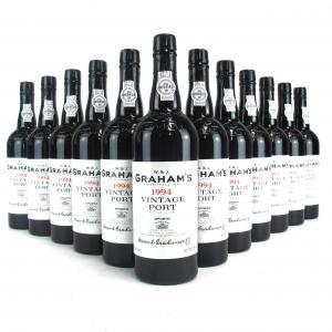 Graham's 1994 Vintage Port 12x75cl / Original Wooden Case