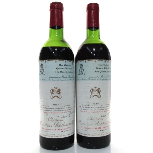 Ch. Mouton-Rothschild 1977 Pauillac 1er-Cru 2x75cl