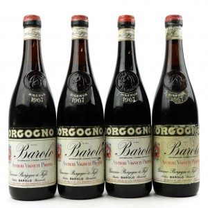 Borgogno 1967 Barolo Riserva 4x72cl