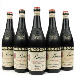 Borgogno 1958 Barolo Riserva 5x72cl