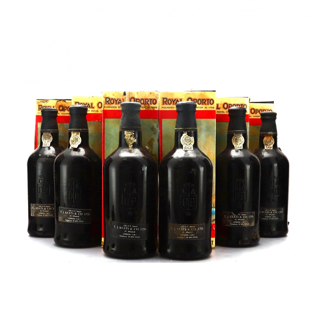 Royal Oporto Quinta Das Carvalhas 1977 Vintage Port 6x75cl Wine