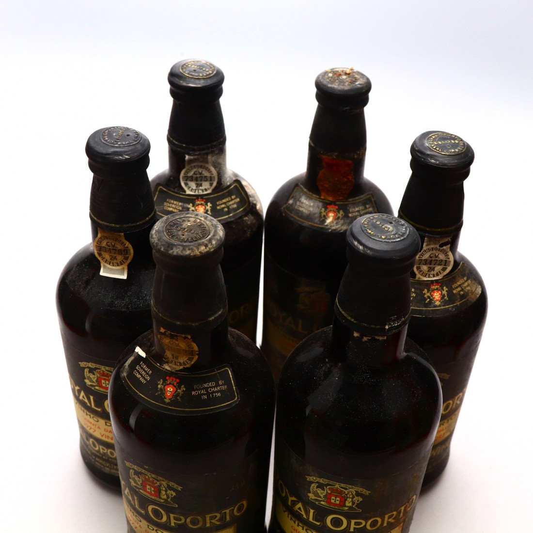 Royal Oporto Quinta Das Carvalhas 1977 Vintage Port 6x75cl Wine