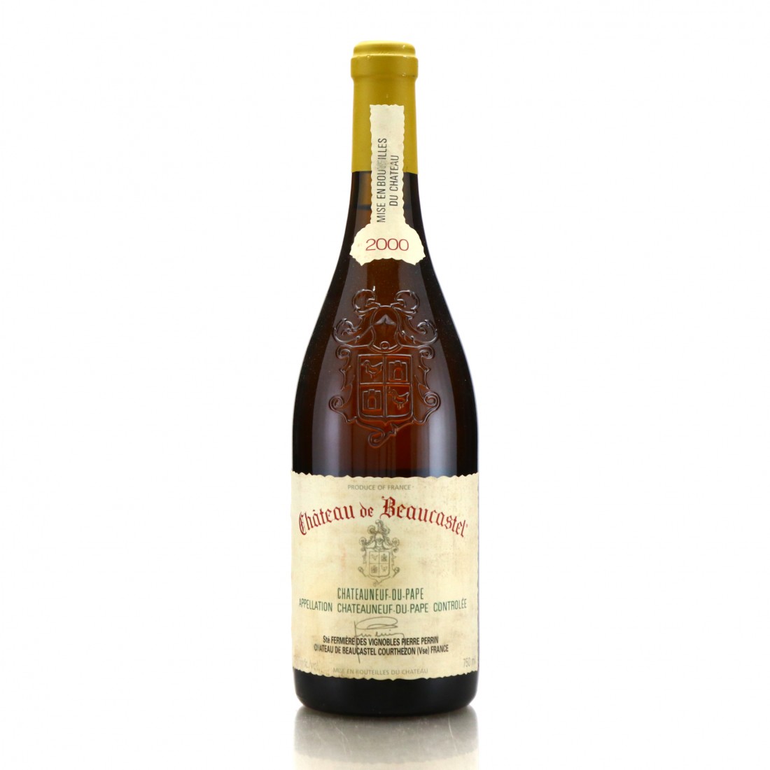 Ch. De Beaucastel 2000 ChateauneufDuPape Blanc Wine Auctioneer