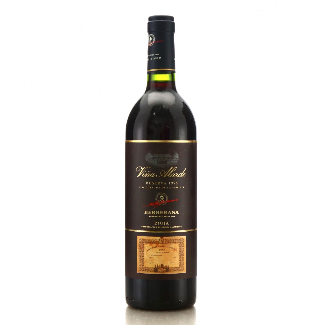 Berberana Vina Alarde 1996 Rioja Reserva Wine Auctioneer