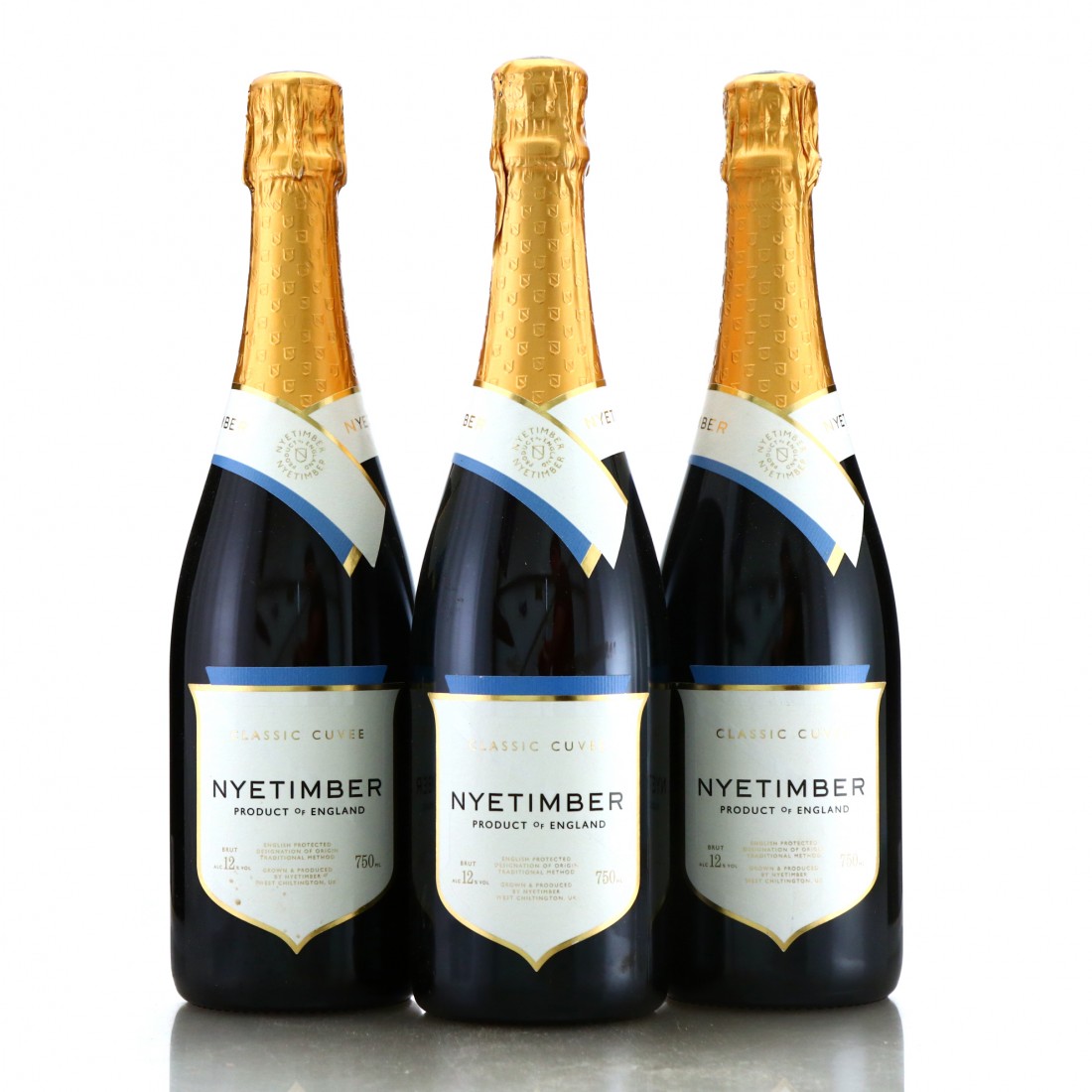 Nyetimber Classic Cuvee Brut NV English Sparkling 3x75cl Wine Auctioneer