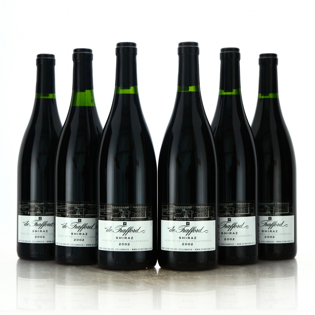 De Trafford Shiraz 2002 Stellenbosch 6x75cl Wine Auctioneer