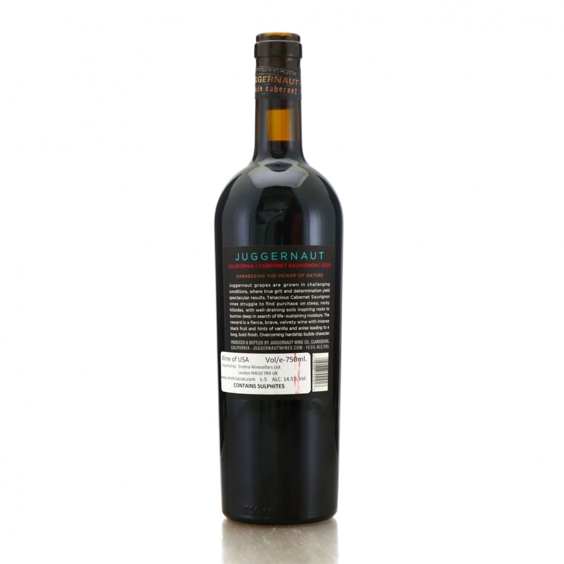 Juggernaut Hillside Sauvignon 2020 California Wine Auctioneer