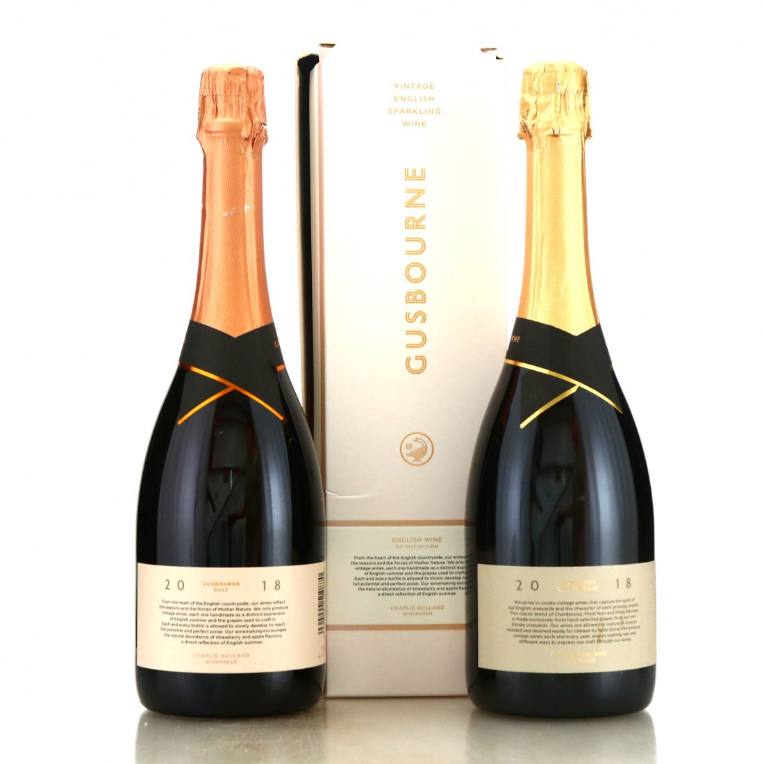 Gusbourne English Sparkling Assortment 2018 Kent 2x75cl Wine Auctioneer