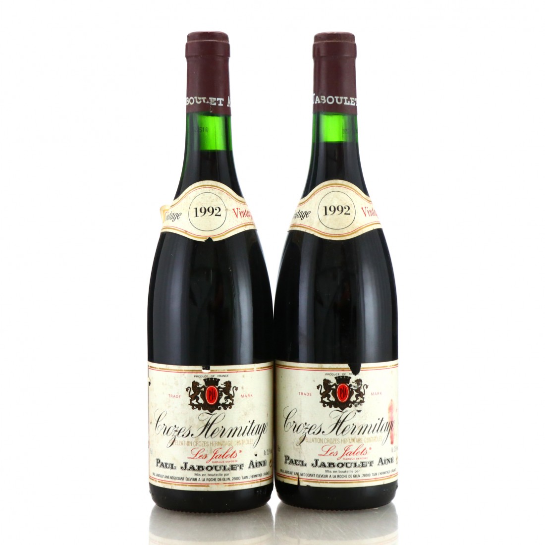 P.Jaboulet Les Jalets 1992 CrozesHermitage 2x75cl Wine Auctioneer