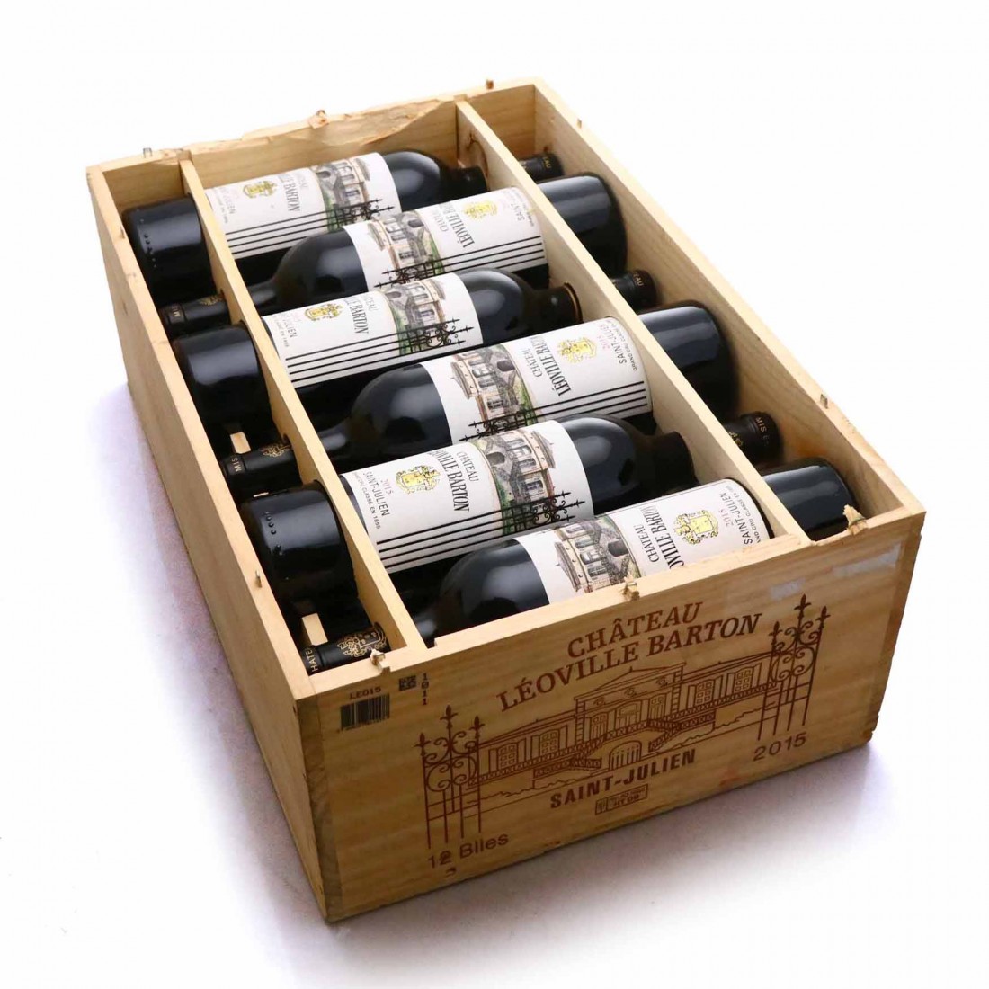 Ch. LeovilleBarton 2015 StJulien 2emeCru 12x75cl Wine Auctioneer