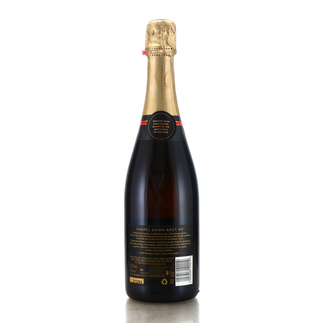 Chapel Down Traditional Method Brut NV English Sparkling Wine Auctioneer