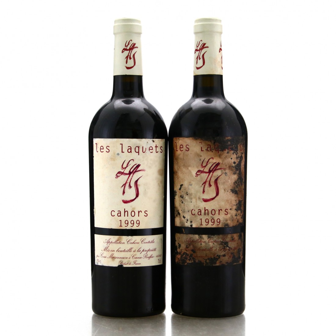 Les Laquets Malbec 1999 Cahors 2x75cl Wine Auctioneer
