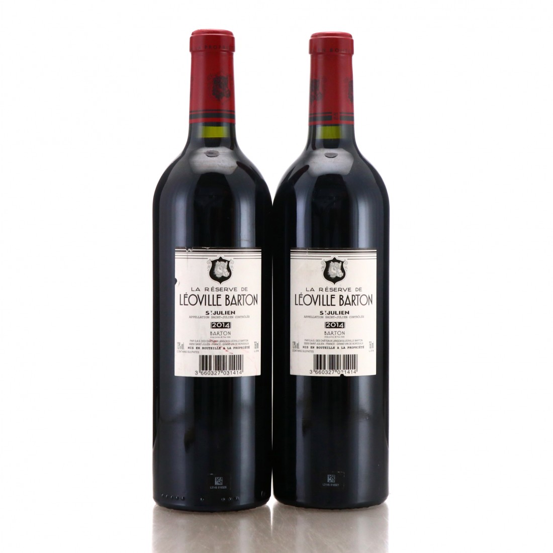 La Reserve De Leoville Barton 2014 StJulien 2x75cl Wine Auctioneer