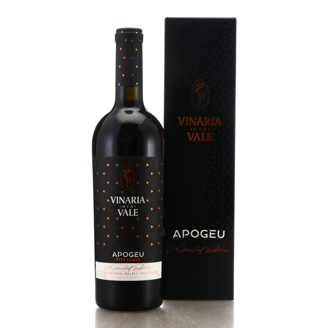 Vinaria din Vale Apogeu 777 Sticle Moldova Wine Auctioneer