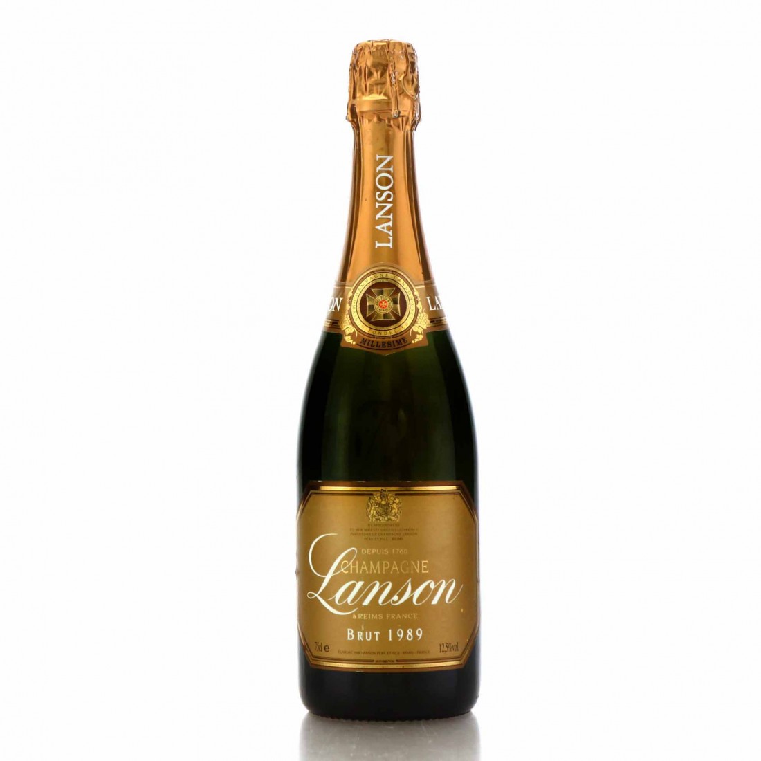 WEB限定カラー Lanson Brut 1989 Vintage Champagne | Wine Auctioneer ワイン
