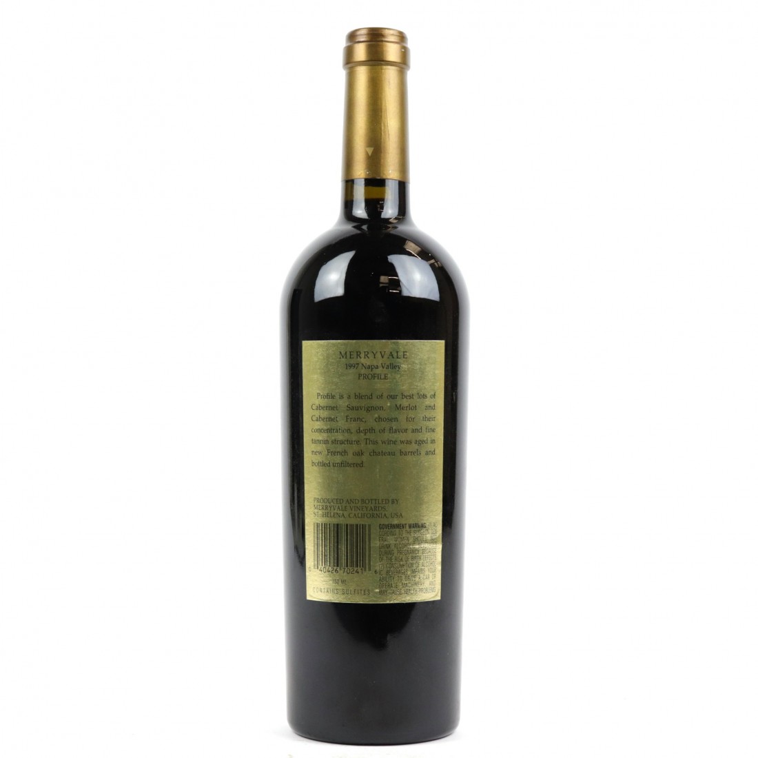 Merryvale Profile 1997 Napa | Wine Auctioneer