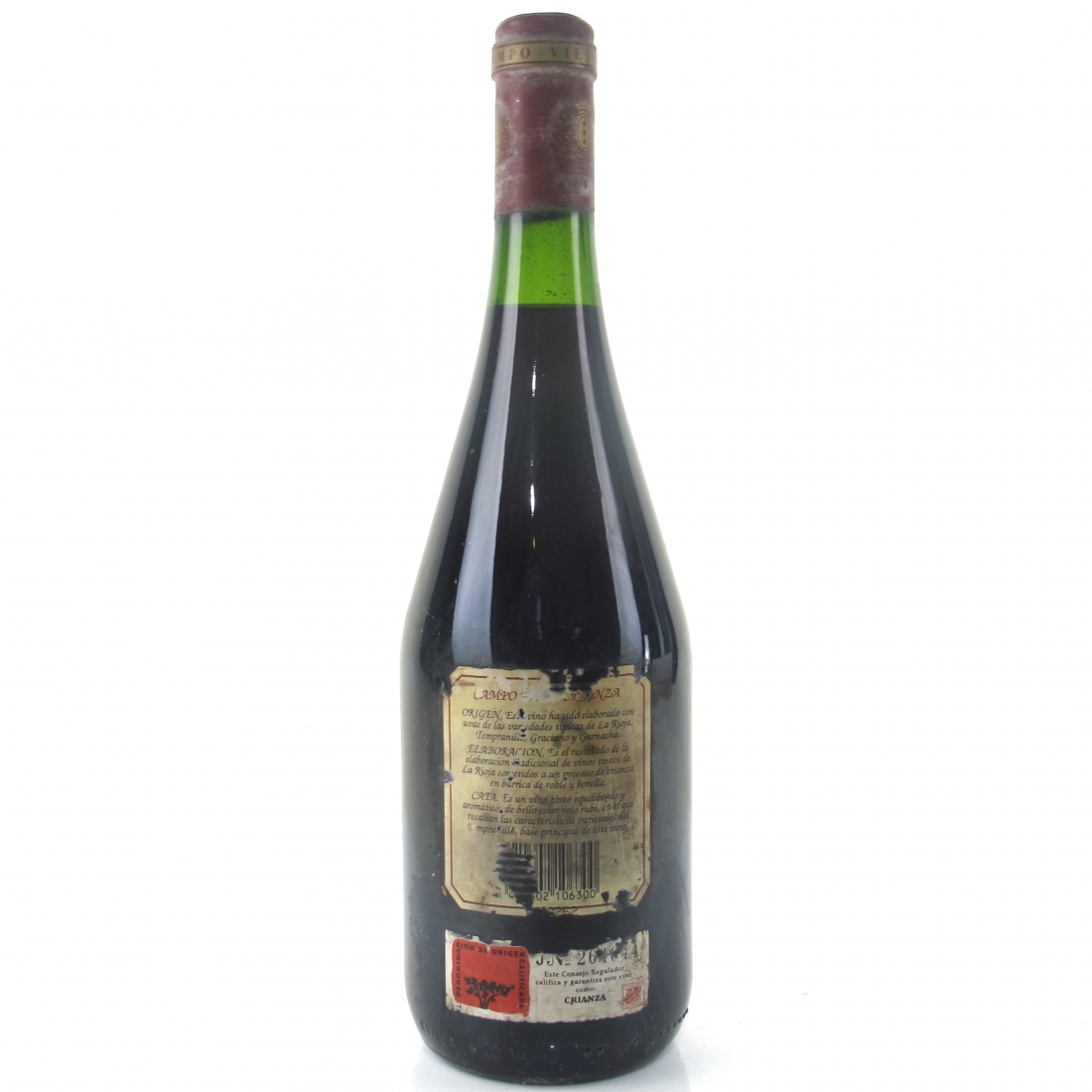 Campo Viejo 1989 Rioja Crianza