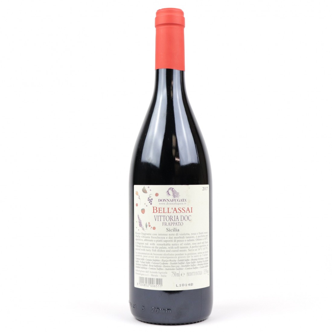 Donna Fugata Bell'Assai Vittoria Frappato 2017 Sicily Wine Auctioneer