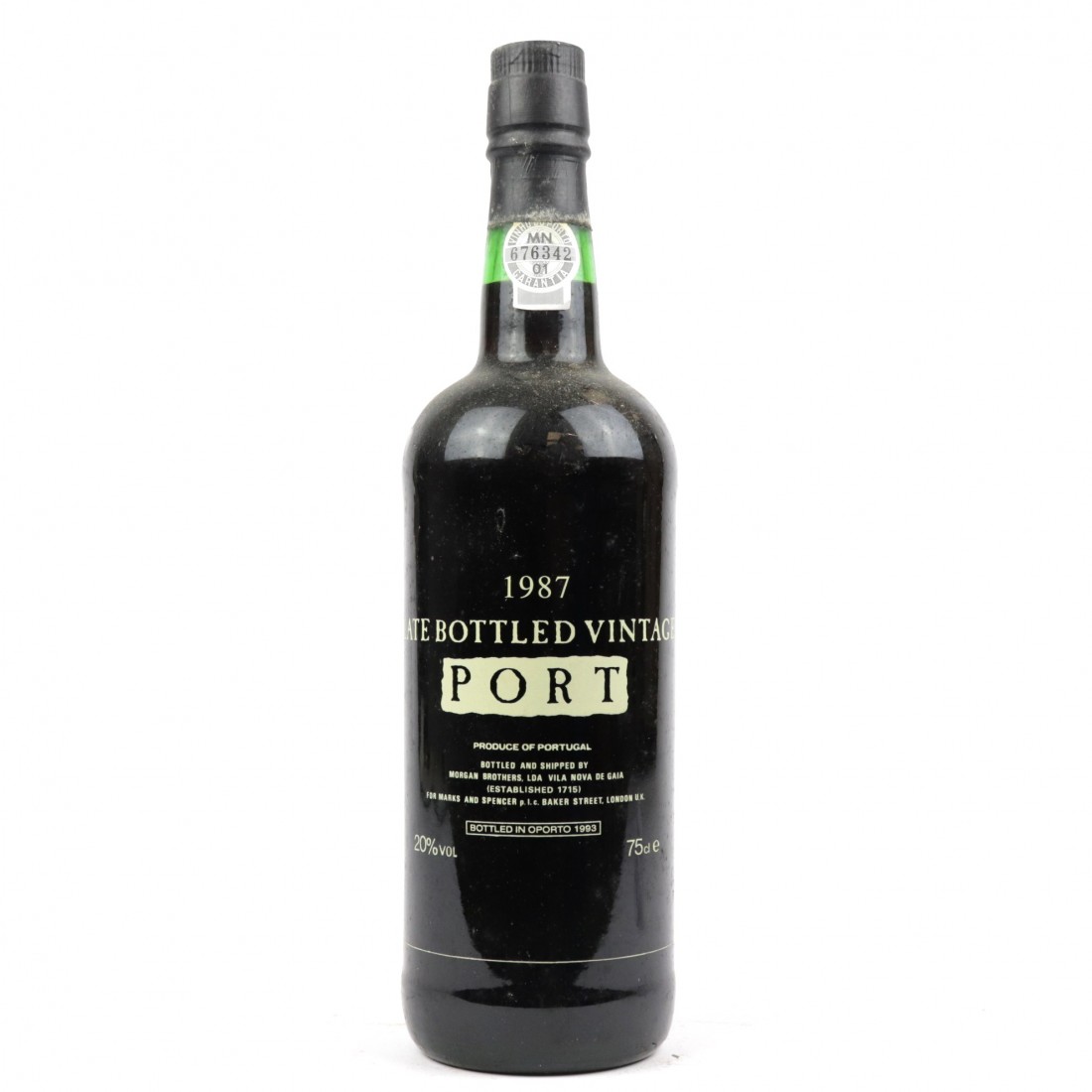 1987 LBV Port / Marks & Spencer Wine Auctioneer