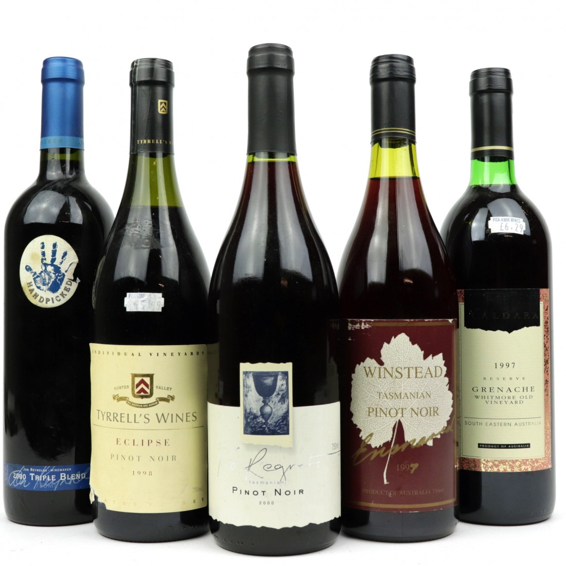 Assorted Australian Red Wines 5x75cl Wine Auctioneer
