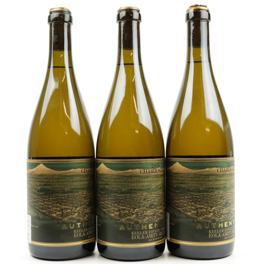 Keeler Authentique Chardonnay 2015 EolaAmity Hills 3x75cl Wine