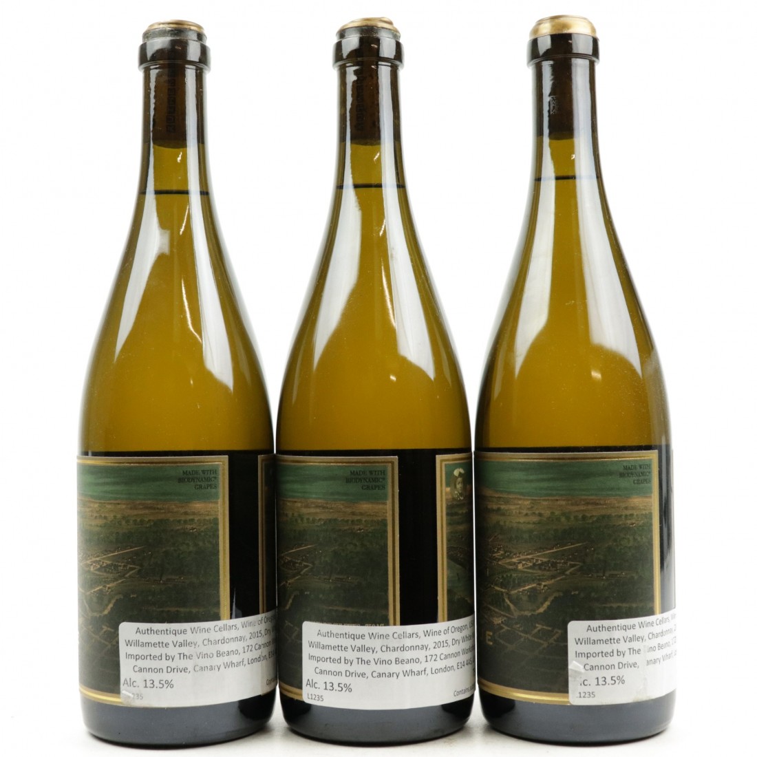 Keeler Authentique Chardonnay 2015 EolaAmity Hills 3x75cl Wine