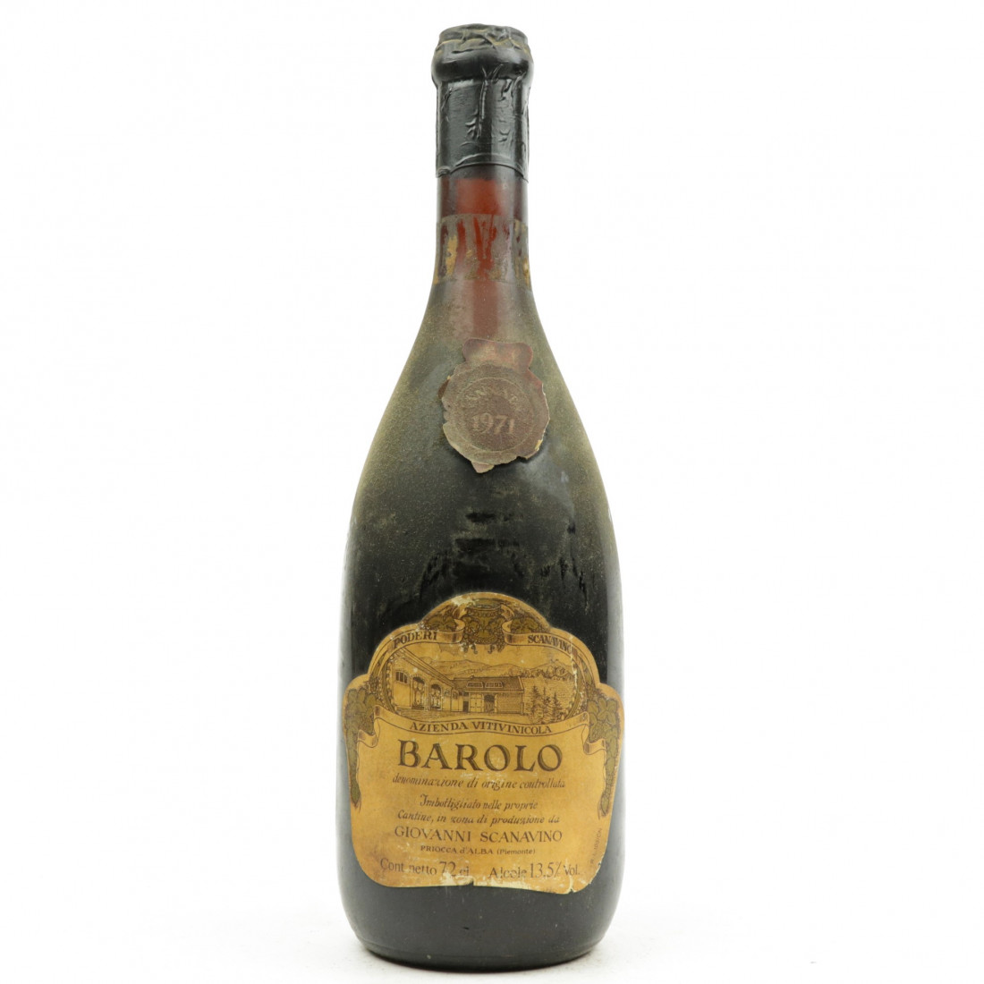 Poderi Scanavino 1971 Barolo Wine Auctioneer