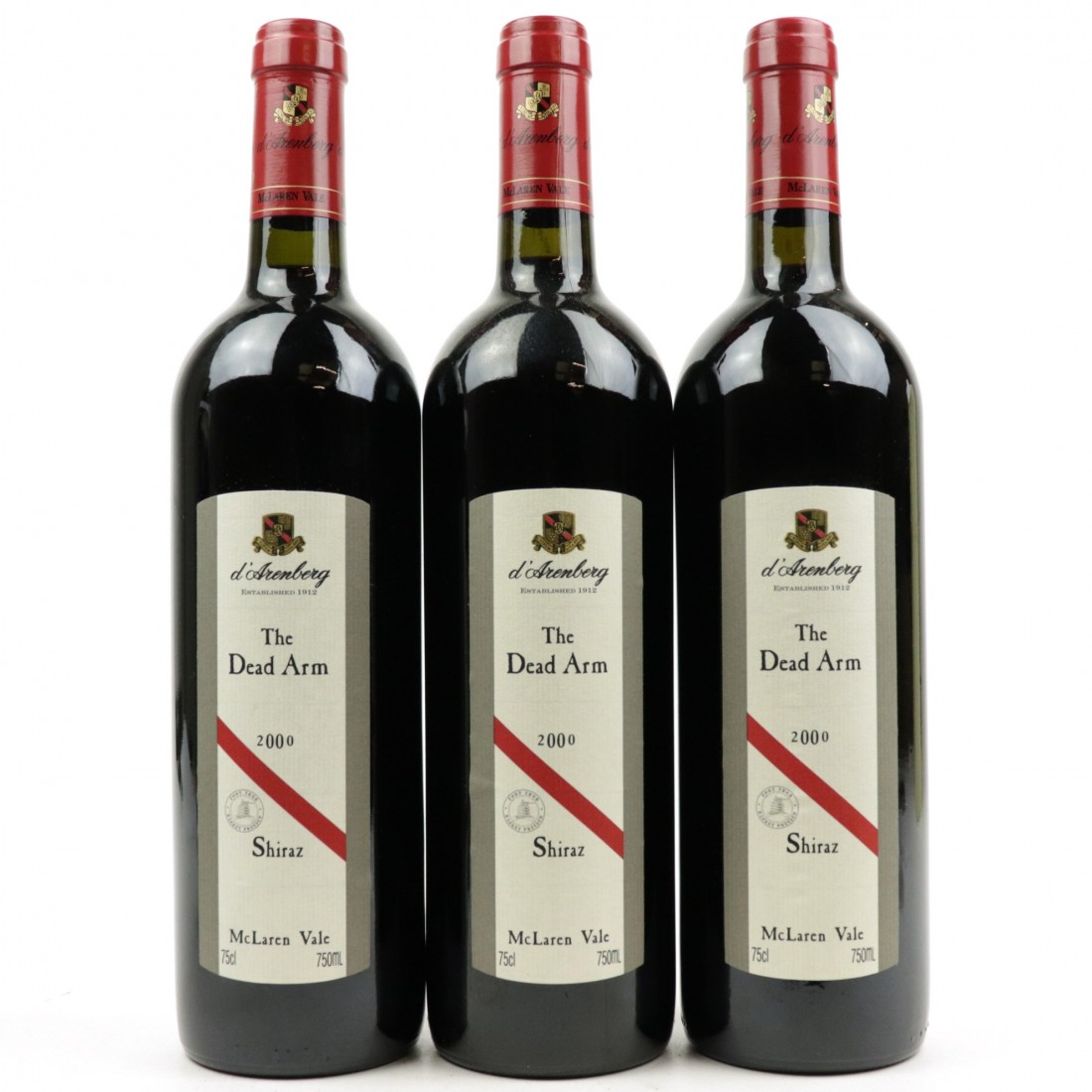 D'Arenberg Dead Arm Shiraz 2000 McLaren Vale 3x75cl Wine Auctioneer