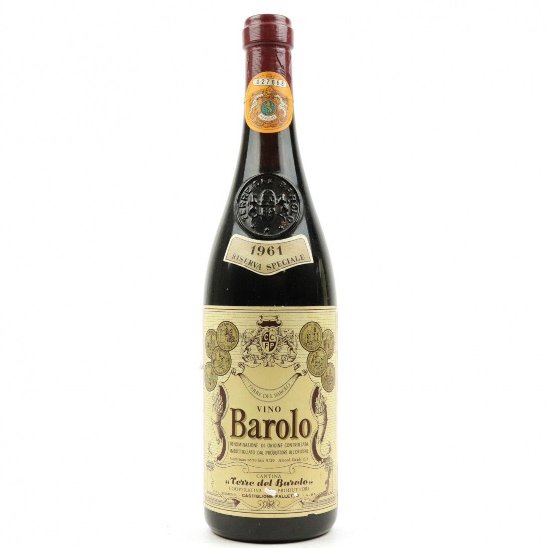 Terre Del Barolo 1961 Barolo Wine Auctioneer