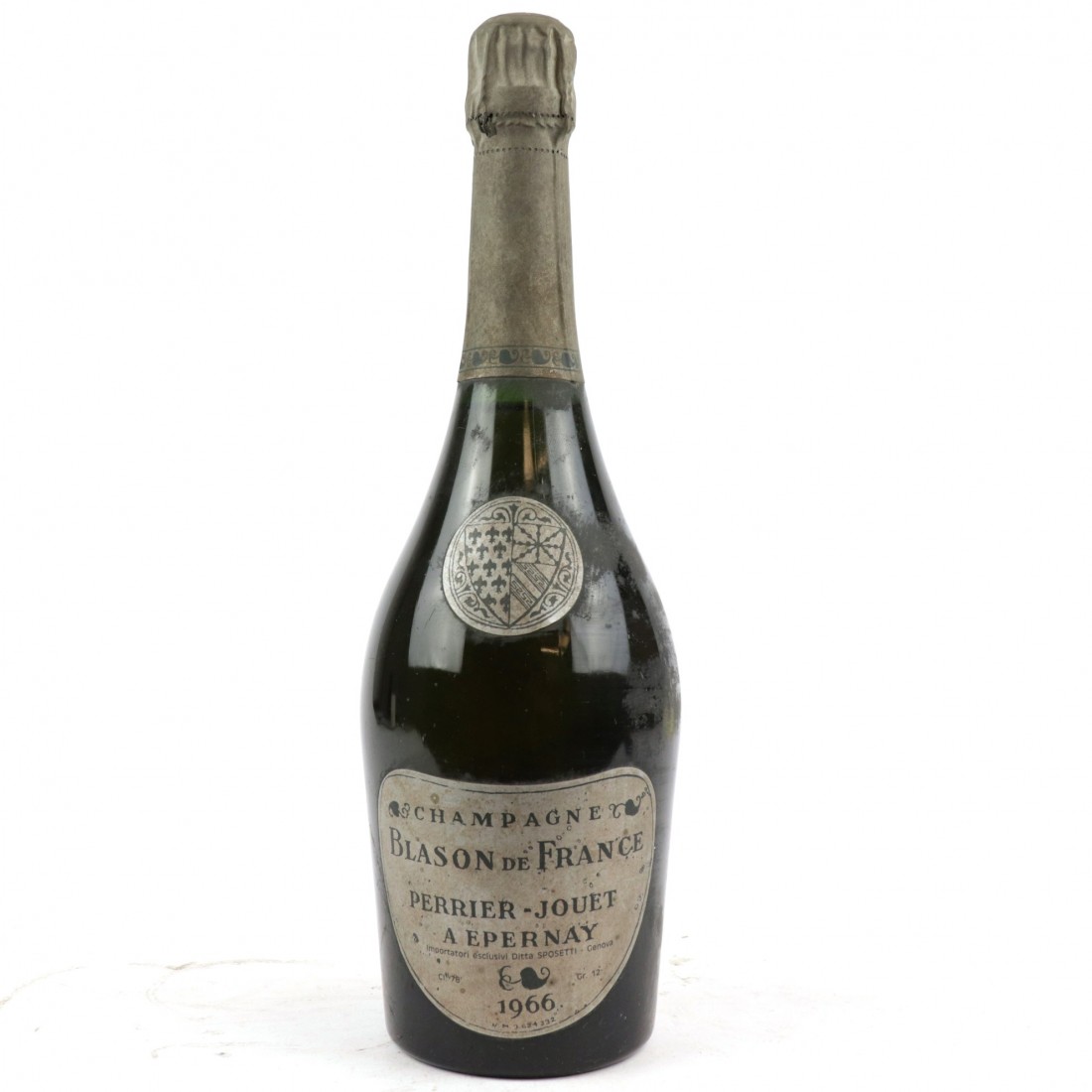 PerrierJouet BlasonDeFrance 1966 Vintage Champagne Wine Auctioneer
