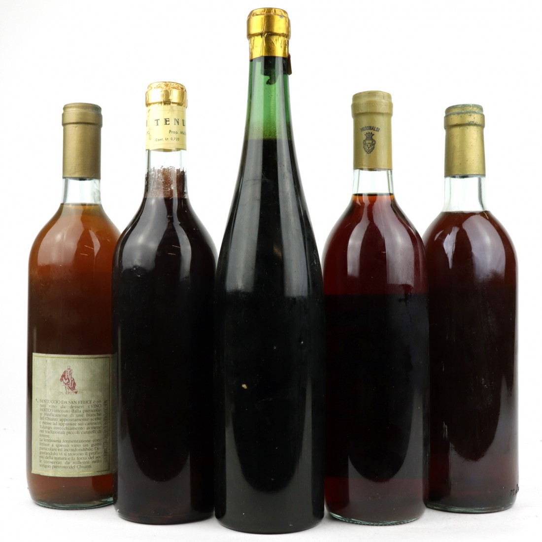 Assorted Vin Santo / 5 Bottles Wine Auctioneer