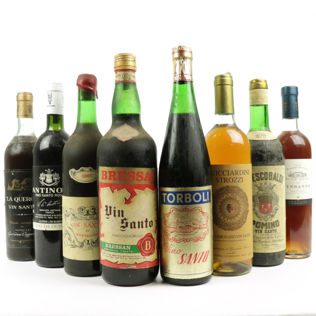 Assorted Vin Santo / 8 Bottles Wine Auctioneer