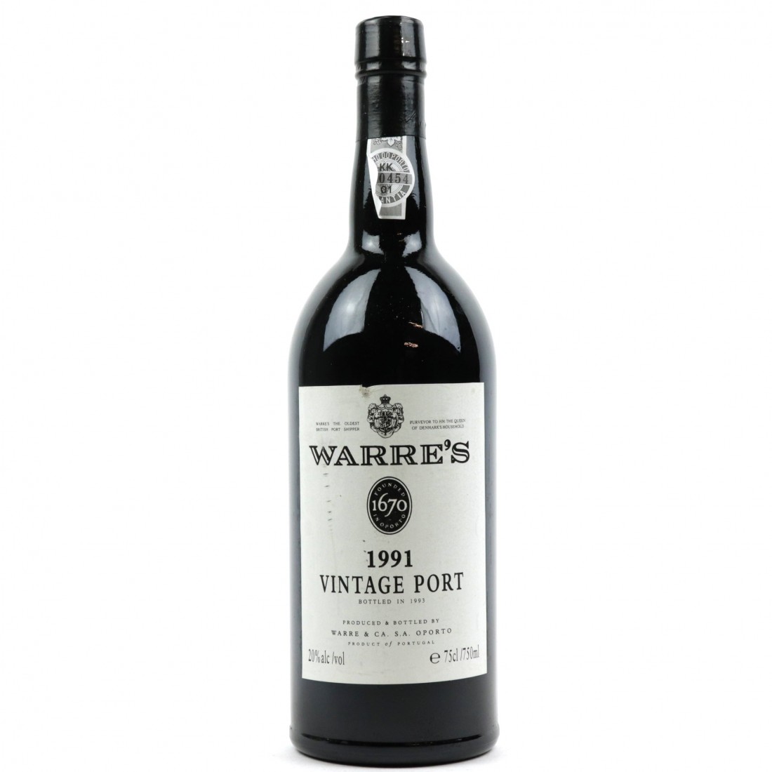 Warre's 1991 Vintage Port Wine Auctioneer