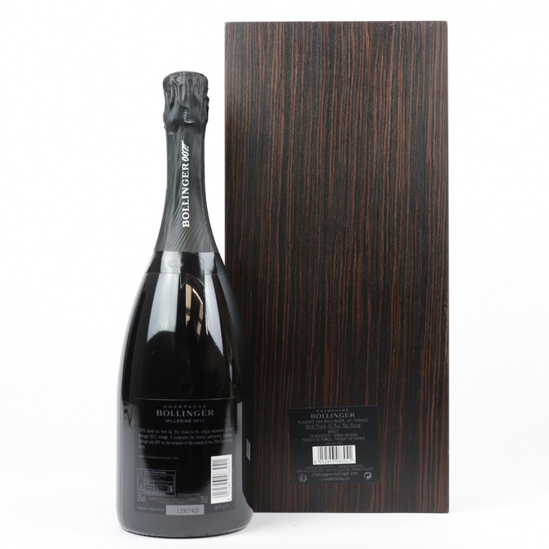 Bollinger 2011 Vintage Champagne / James Bond 007 Limited Edition