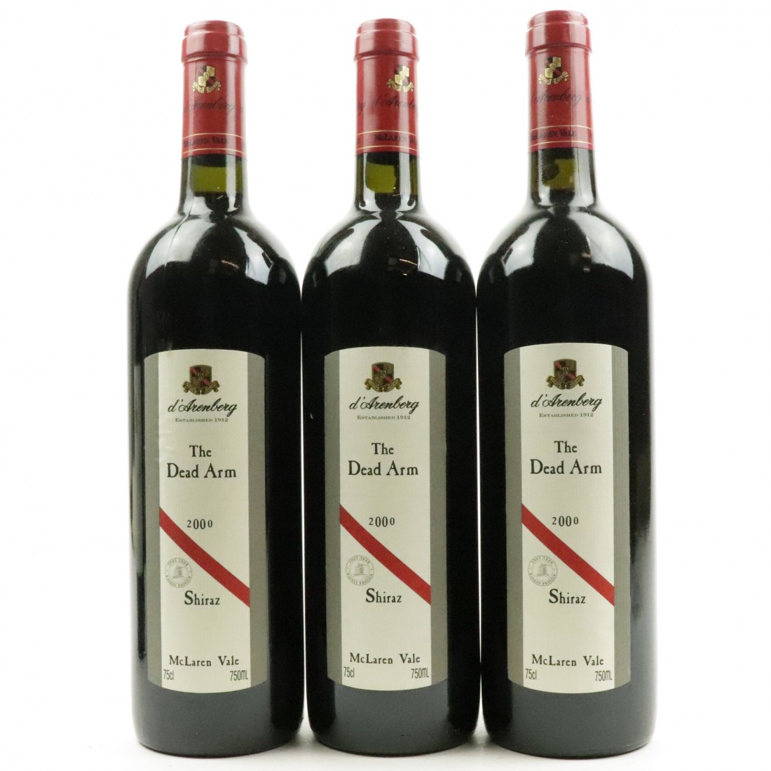 D'Arenberg Dead Arm Shiraz 2000 McLaren Vale 3x75cl Wine Auctioneer
