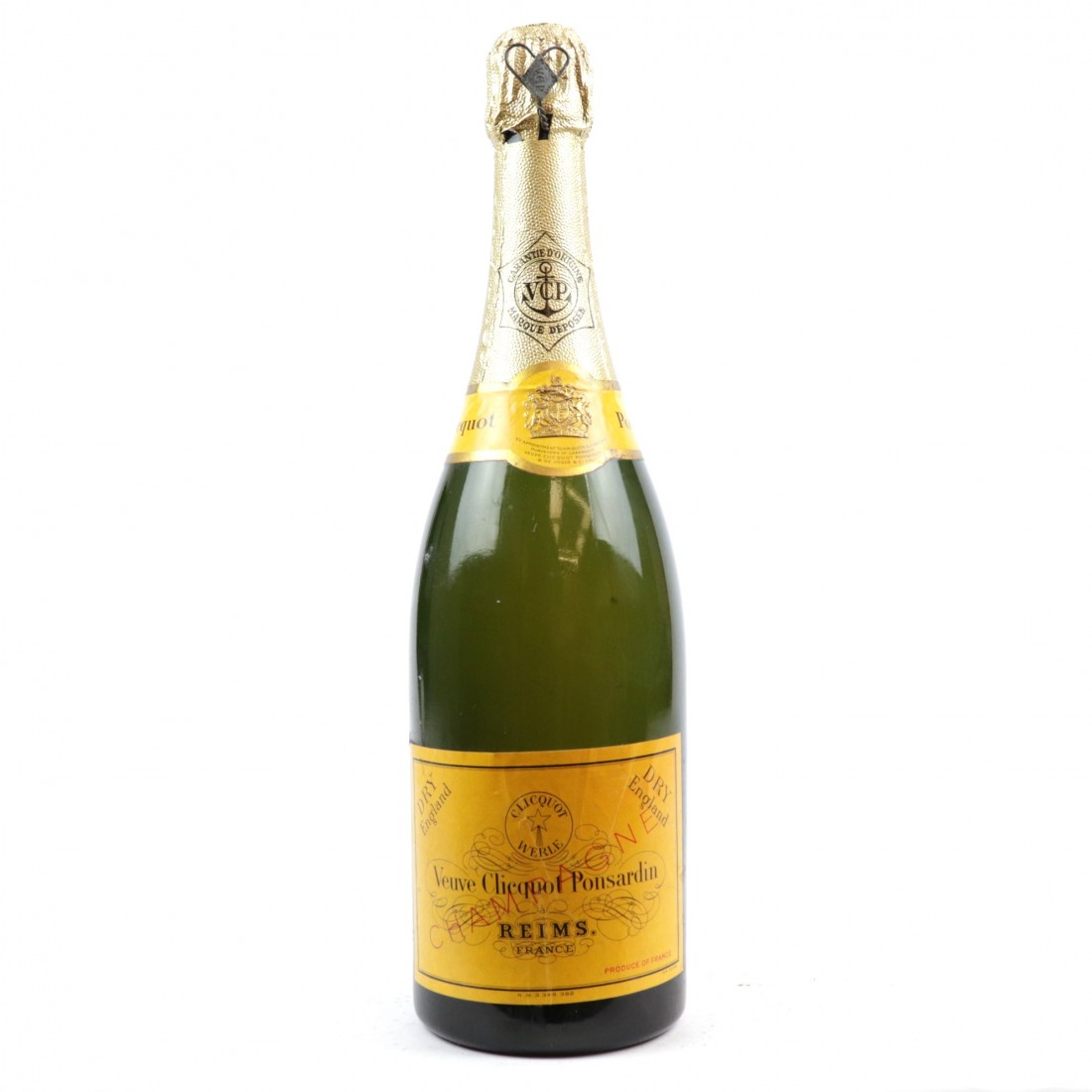Veuve Clicquot Ponsardin Brut NV Champagne / Dry England Wine Auctioneer