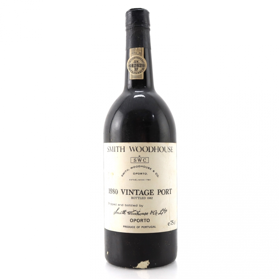 Smith Woodhouse 1980 Vintage Port Wine Auctioneer