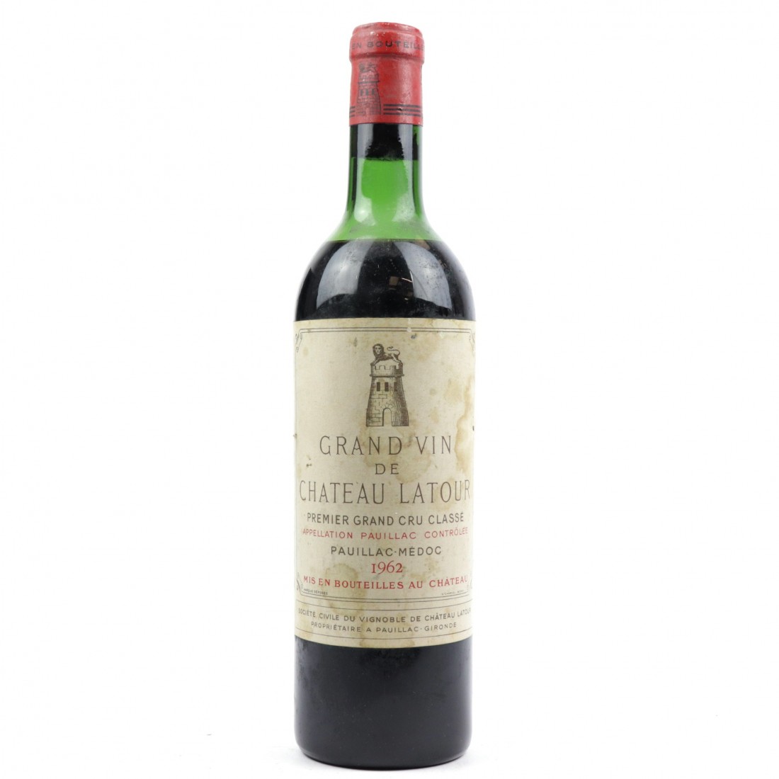 Ch. Latour 1962 Pauillac 1erCru Wine Auctioneer