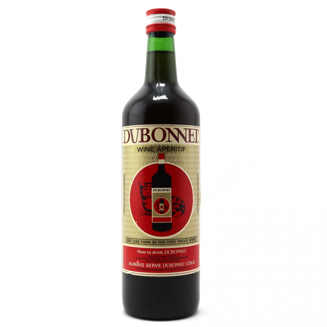 Wine Aperitif / Bottled 1968 Wine Auctioneer